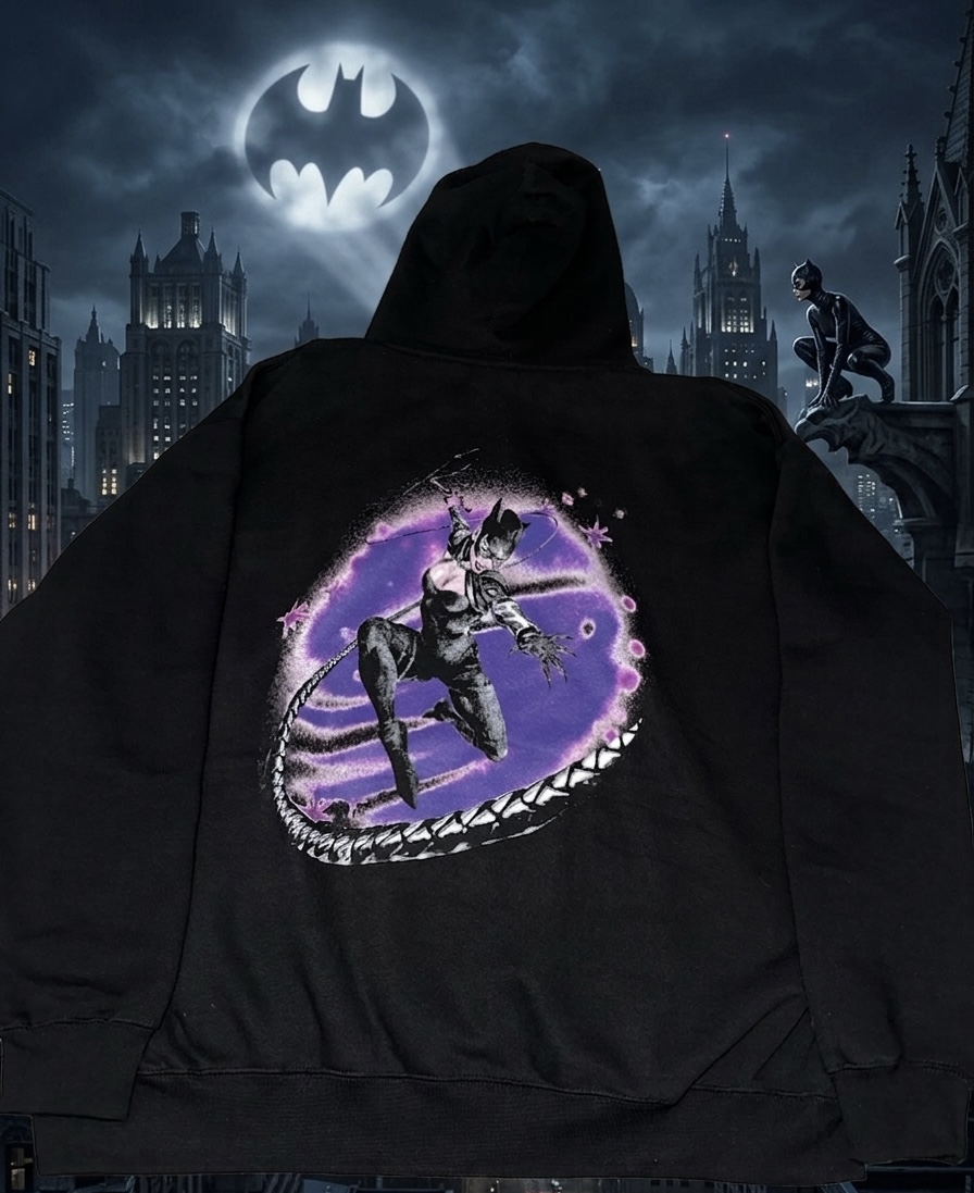 Catwoman hoodie 💜🐈‍⬛ – Image 2