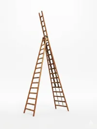 Escalera Extensible 3 Hojas Tipo Pintor N°10 - Linea Industrial – Imagen 1
