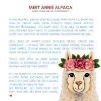 Paint Annie Alpaca With Me – Image 2