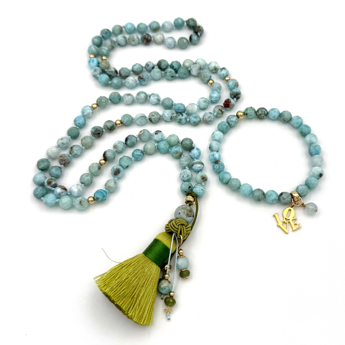 Elemental Frequency Necklace | Larimar – Image 4