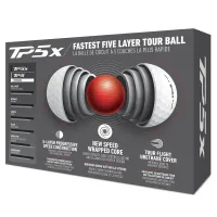 TaylorMade TM24 TP5x Golf Balls - Dozen – Image 3