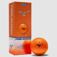 Mizuno RB566 Golf Ball Orange - Dozen – Image 3
