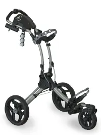 Clicgear Rovic RV1S 2.0 Swivel Trundler – Silver/Black