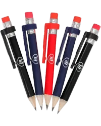 Masters Deluxe Wood Pencils with Clip & Eraser – Image 2
