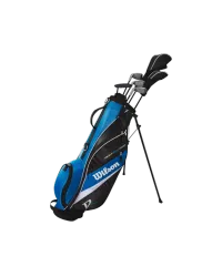Junior Deep Red 2025 Complete Golf Club Package Set – 9-12 | Blue