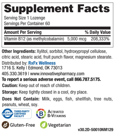 Methyl B-12 HP Lozenges – Image 2