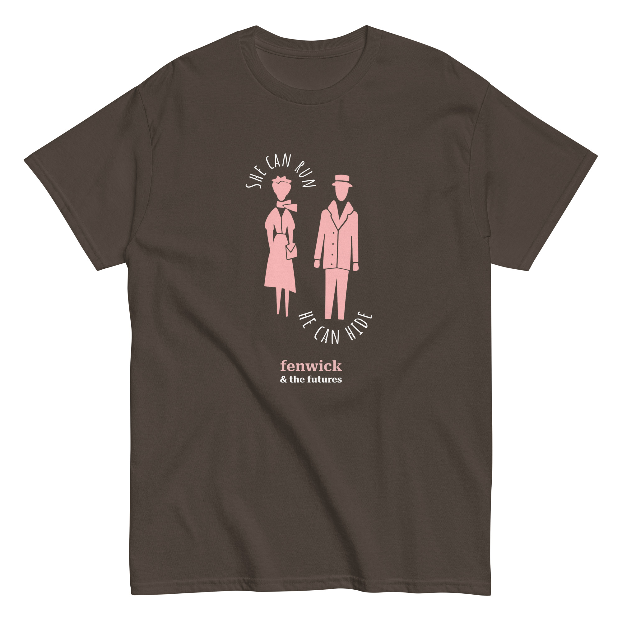 NEW! Retro Fenwick ("Wildfire, Our Love" Lyric) – Chocolate, 2XL