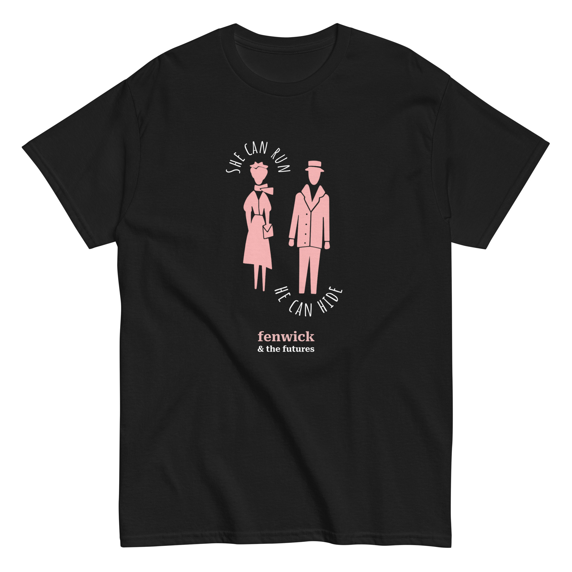 NEW! Retro Fenwick ("Wildfire, Our Love" Lyric) – Black, 4XL