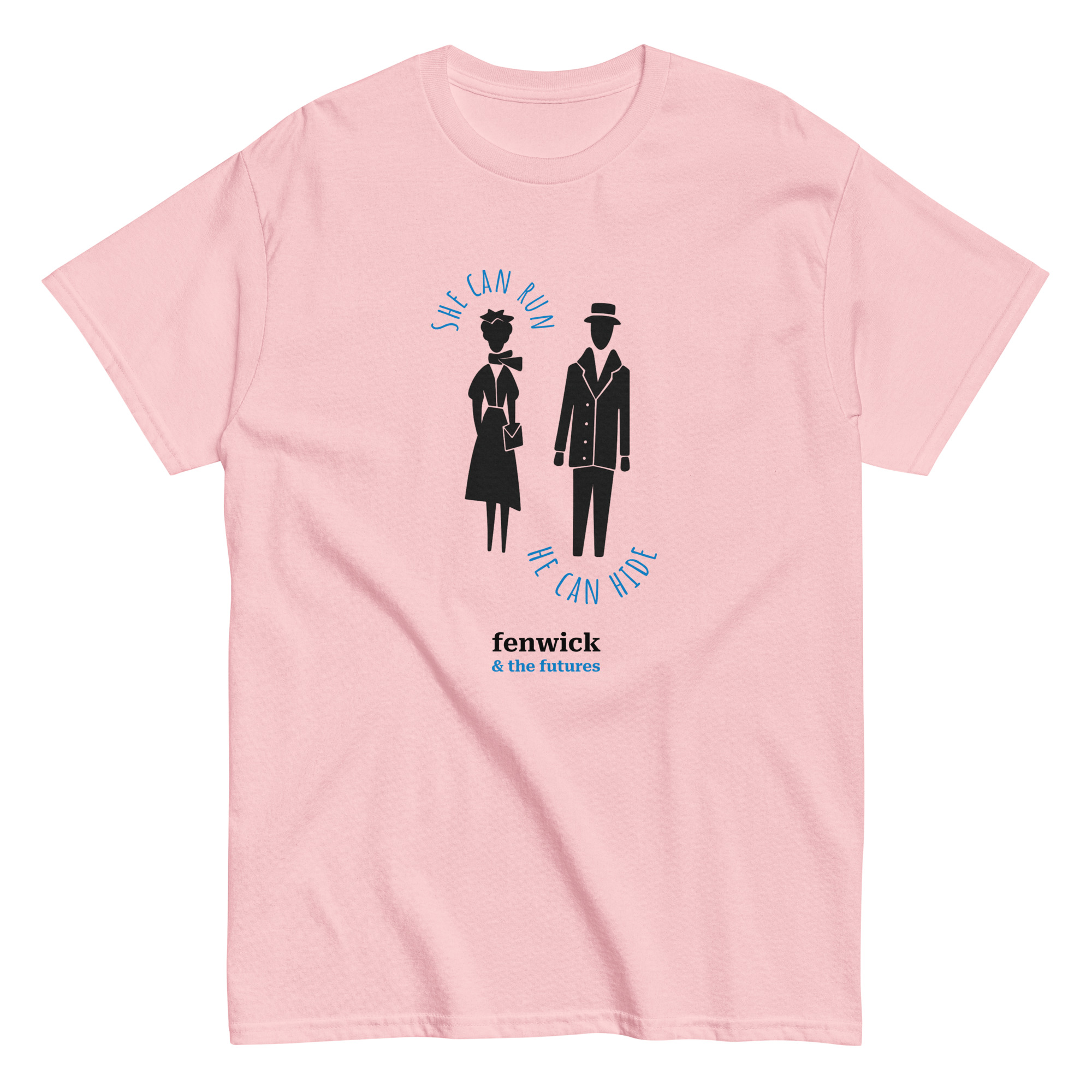 NEW! Retro Fenwick ("Wildfire, Our Love" Lyric) – Light Pink, 2XL