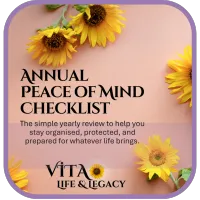 Annual Peace of Mind Checklist (Digital) – Image 1