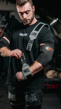 Heavy Duty Wrist Wraps - Grey – Image 2
