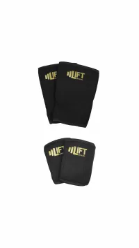 Gold Knee & Elbow Sleeve Combo – Image 1