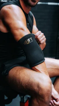 Elbow Sleeves - Gold – Image 4
