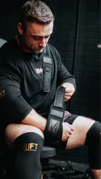 All Black Premium Wrist Wraps - Regular – Image 3