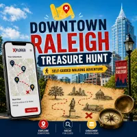 Downtown Raleigh Treasure Hunt - Self Guided 60-Minute Walking Adventure – Image 1
