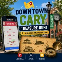 Downtown Cary Treasure Hunt - Self Guided 60-Minute Walking Adventure – Image 1