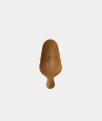 Teak Wooden Scoop - Medium – Image 1