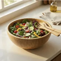 Bamboo Serving Bowl | Earth Day Bestseller – Image 1