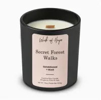 Secret Forest Walks - Coconut Soy Wax Candle – Image 1
