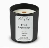 Fresh Beginnings - Coconut Soy Wax Candle – Image 1