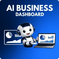 🤖 AI Business Dashboard – Image 1