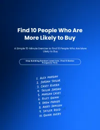 📈 The Prospecting Playbook – Image 6
