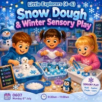 0607 – Snow Dough & Winter Sensory Play – Image 1