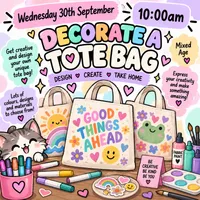3009 Decorate a Tote Bag – Image 1
