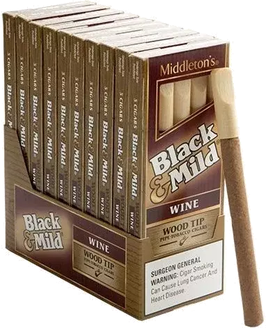 Black & Mild Wood Tip Wine – Image 1