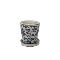 Premium Porcelain bonsai pot GM3503 3" 56 per case – Image 3