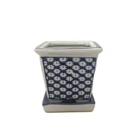 Premium Porcelain bonsai pot GM3704 4.5" 30 per case – Image 1