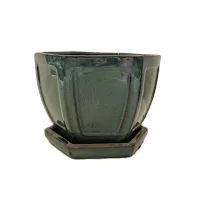 Bonsai  ceramic pot 8" GAS061SA cascade 6 per case – Image 4