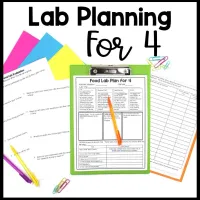No Prep Foods Lab Planning for 4 Evaluation Sheet for High School FCS – Image 2