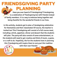High School Life Skills How to Plan & Host a Friendsgiving Meal | Cooking | FCS – Image 4