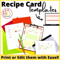 Recipe Template | Recipe Writing | Print and Digital | FCS – Image 5