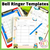 Weekly Bell Ringer Template – Image 1