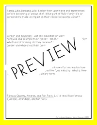 Black History Month Project Chef Research and Biography | FCS – Image 3
