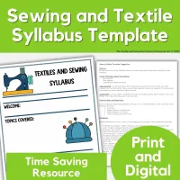 Fashion & Sewing Course Syllabus | Back to School | Family and Consumer Sciences – Image 2