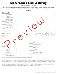 Back to School Build Your Own Ice Cream Sundae Bar | Get to Know You | FCS – Image 2