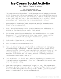 Back to School Build Your Own Ice Cream Sundae Bar | Get to Know You | FCS – Image 1