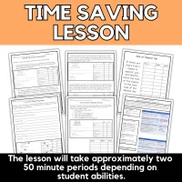 Financial Literacy High School Personal Finance Banking Deposit Slip Worksheets – Image 1
