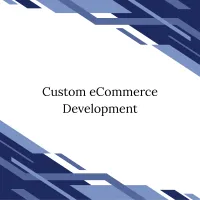 Custom eCommerce Development – Bronze