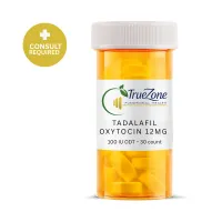 Tadalafil/Oxytocin 12mg/100 IU ODT - 30 Count – Image 1