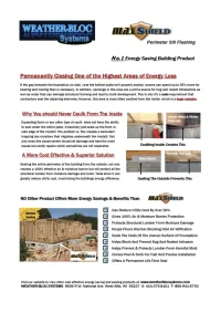 Max-Shield Perimeter Sill Flashing – Image 2