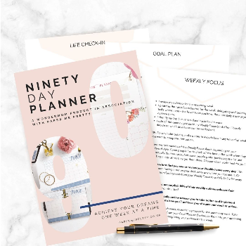The 90 Day Planner – Image 1