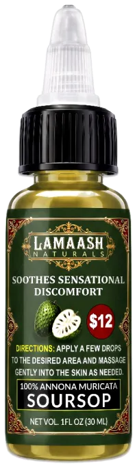 4oz- Lamaash Naturals Soursop Topical Herbal Oil – Image 1