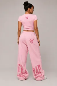 *PRE-ORDER* HNTT Women's Pink Fleece Set – Image 2