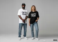 FAITH / FEAR T-Shirt - Midnight Hour – Image 2