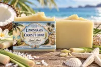 Lemongrass & Coconut Grove - Soap – Image 1