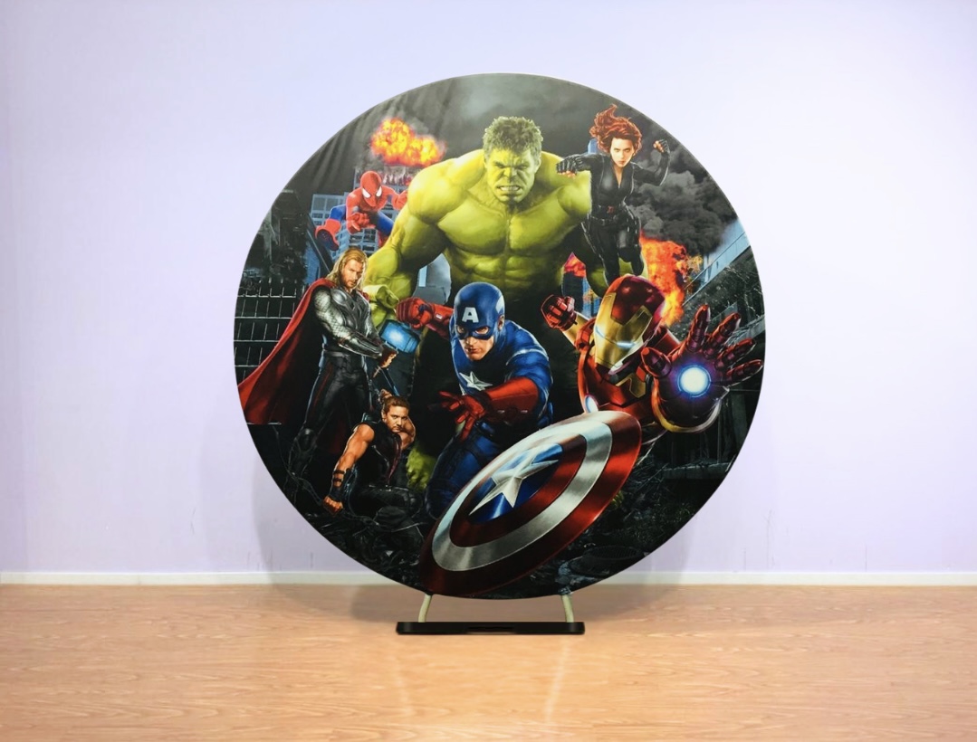 Circle Backdrops – Avengers